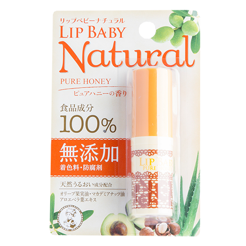 

Бальзам для губ MENTHOLATUM LIP BABY NATURAL Мед 4 г