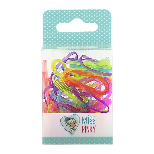 

Набор резинок MISS PINKY box 80 шт