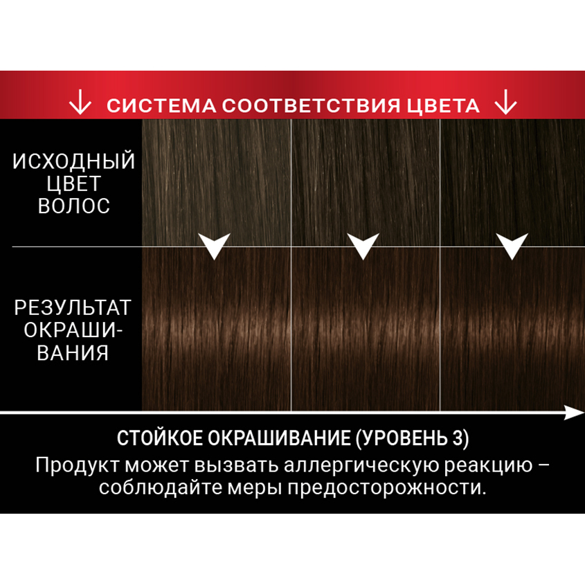 Краска для волос `СЬЁСС` Salonplex тон 3-8 (Темный шоколад) 50 мл