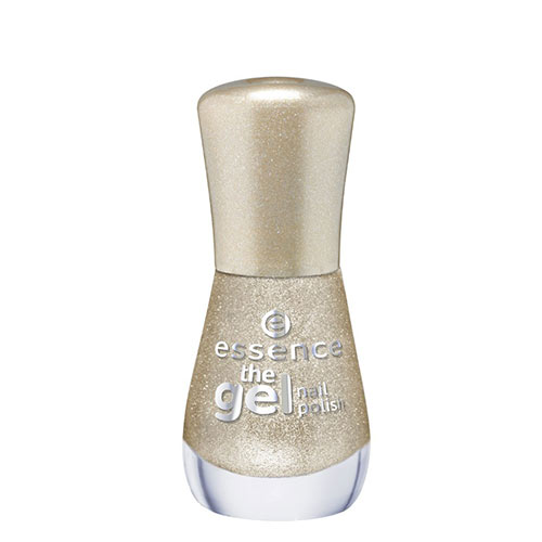 Лак для ногтей `ESSENCE` GEL NAIL POLISH тон 44 темно-бежевый с блестками 8 мл