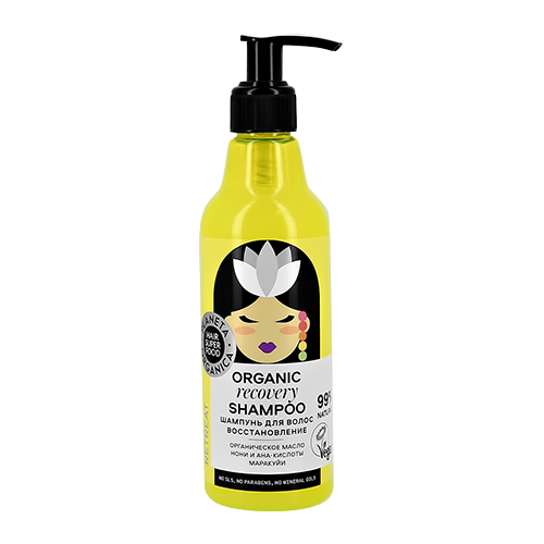 

Шампунь для волос PLANETA ORGANICA HAIR SUPER FOOD восстановление 250 мл
