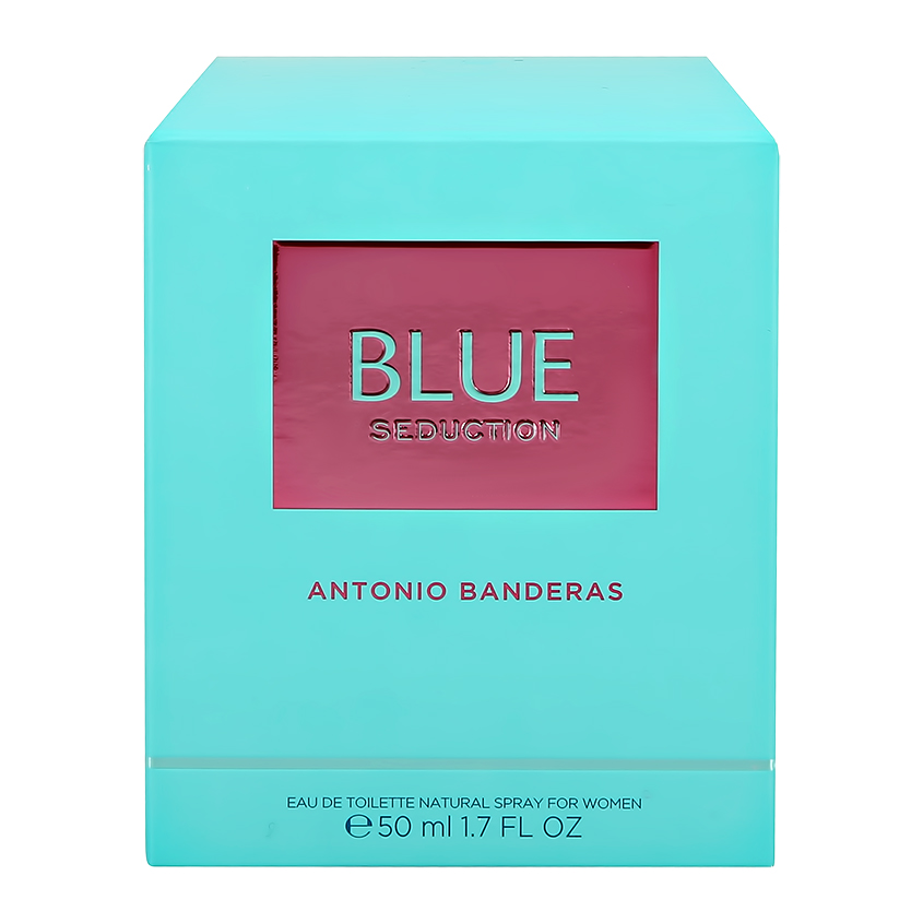 Туалетная вода `ANTONIO BANDERAS` BLUE SEDUCTION (жен.) 50 мл