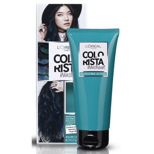 

Бальзам для волос красящий LOREAL COLORISTA тон Бирюзовый 80 мл