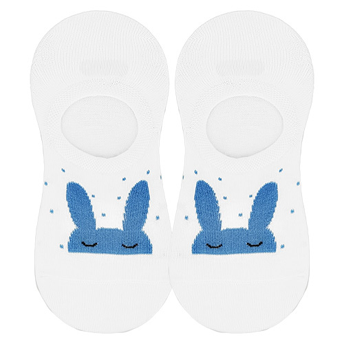 

Подследники женские SOCKS RABBIT white р-р единый