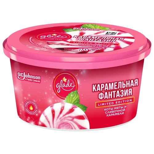 

Освежитель воздуха GLADE мини-гель Карамельная фантазия 70 г