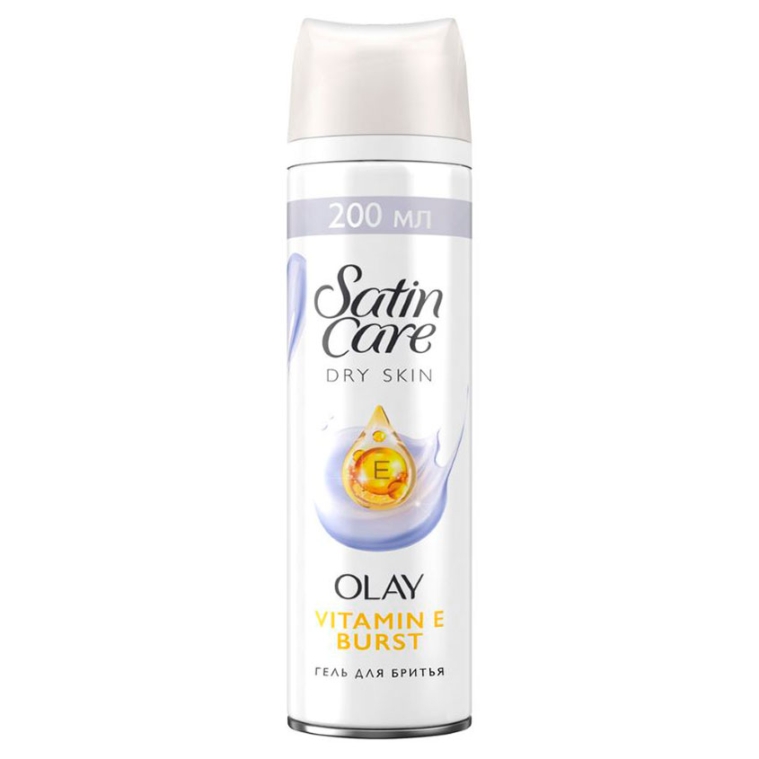 

Гель для бритья GILLETTE SATIN CARE OLAY Vitamin E Burst 200 мл