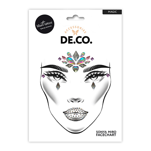 

Кристаллы для лица и тела DECO. FACE CRYSTALS by Miami tattoos Magic