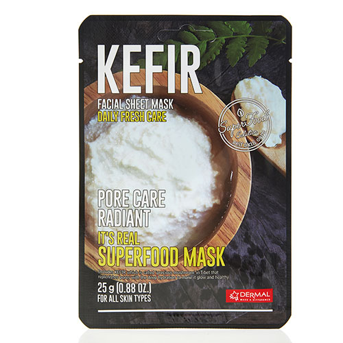 

Маска для лица DERMAL SUPERFOOD с экстрактом кефира 25 г