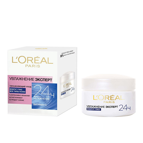 

Крем вокруг глаз LOREAL УВЛАЖНЕНИЕ ЭКСПЕРТ 15 мл