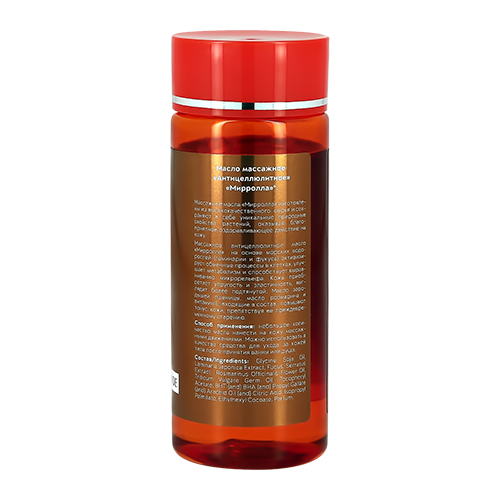 Массажное масло для тела `MIRROLLA` антицеллюлитное 150 мл