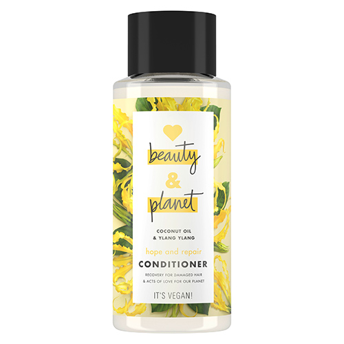 

Кондиционер для волос LOVE BEAUTY AND PLANET COCONUT OIL & YLANG YLANG Восстановление и забота с кокосовым маслом и цветами иланг-иланг 400 мл