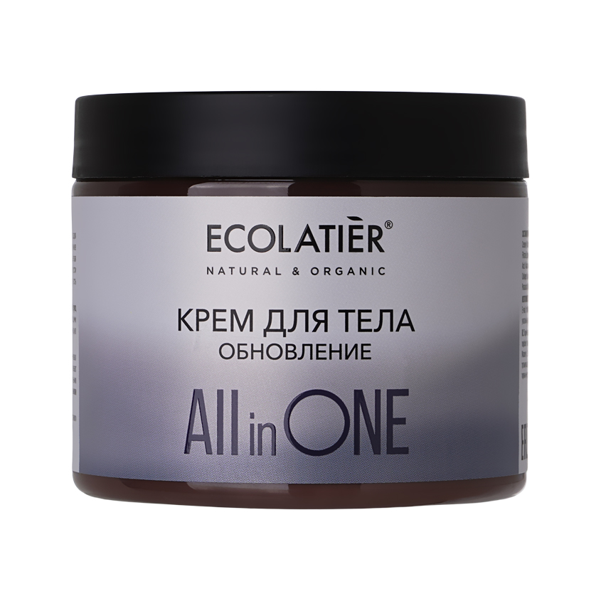 Крем для тела ECOLATIER ALL IN ONE Обновление с PHA и BHA кислотами 380 мл