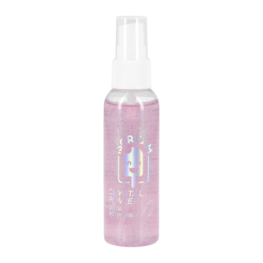 

Спрей-мист для тела ISCREAM CRYSTAL POWER с эффектом сияния тон 02 strawberry jewel 60 мл