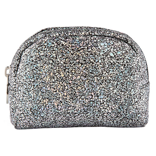

Косметичка small size LADY PINK SHINE ON серебряная