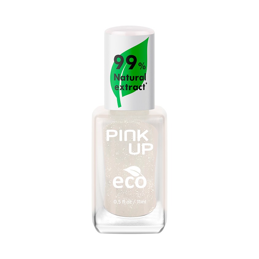 Лак для ногтей `PINK UP` `ECO` тон 11 с натуральными ингредиентами 11 мл