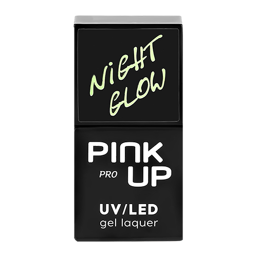 Гель-лак для ногтей UV/LED `PINK UP` `PRO` NIGHT GLOW тон 01 10 мл
