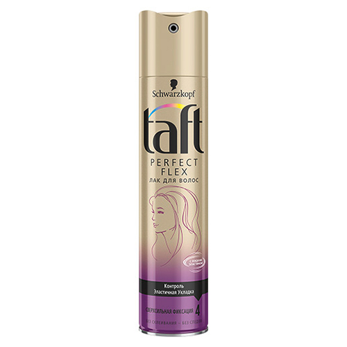 

Лак для волос TAFT PERFECT FLEX Сверхсильная фиксация 225 мл