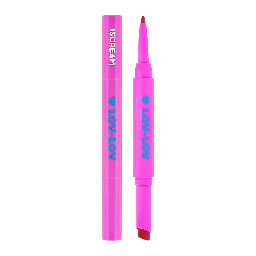 Помада-карандаш для губ ISCREAM LOV-LOV тон 02 цена и фото