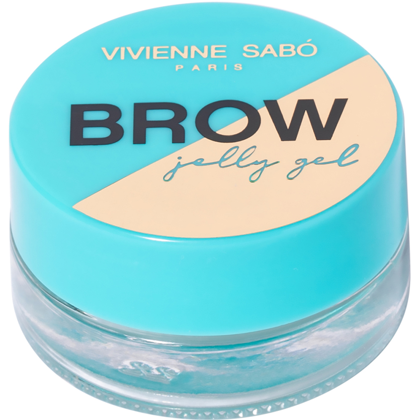 Гель для бровей Гель - желе для бровей VIVIENNE SABO BROW JELLY GEL сверхсильная фиксация тон 01