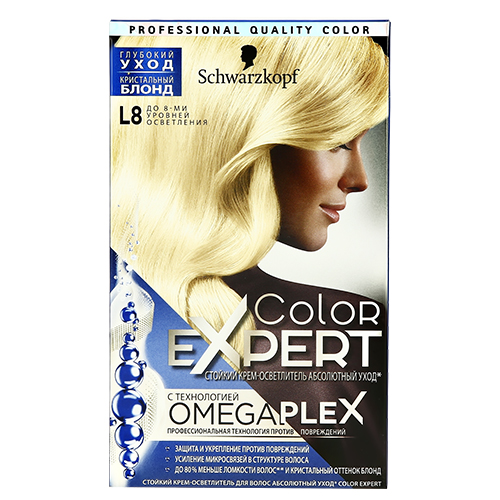 Краска для волос COLOR EXPERT тон L8 Осветлитель 60 мл