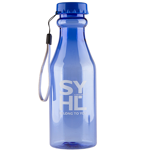 

Бутылка для воды FUN прозрачная dark blue 550 мл