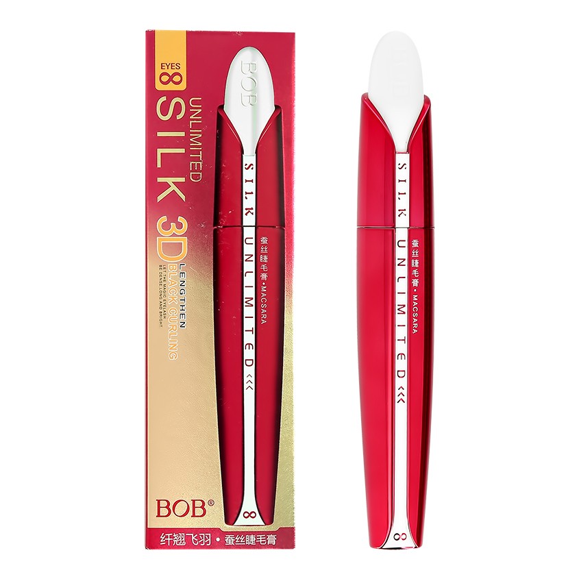 BOB Тушь для ресниц BOB SILK MASCARA RED черная bob s red mill bob s better bar peanut butter jelly