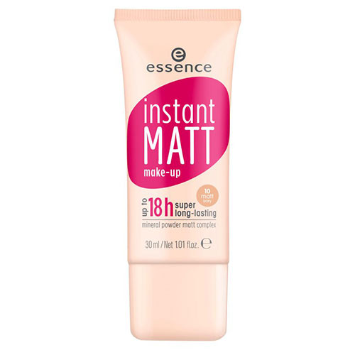 Основа тональная для лица `ESSENCE` INSTANT MATT тон 10 (бежевый)