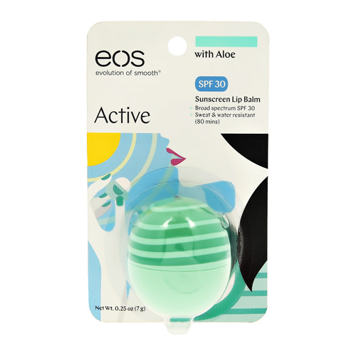 

Бальзам для губ EOS с экстрактом алоэ SPF-30 7 г