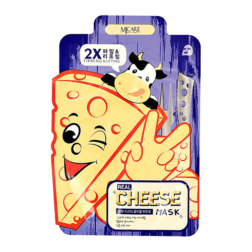 

Маска для лица MJCARE CHEESE с сырным ферментом лифтинг-эффект, для упругости кожи 25 г