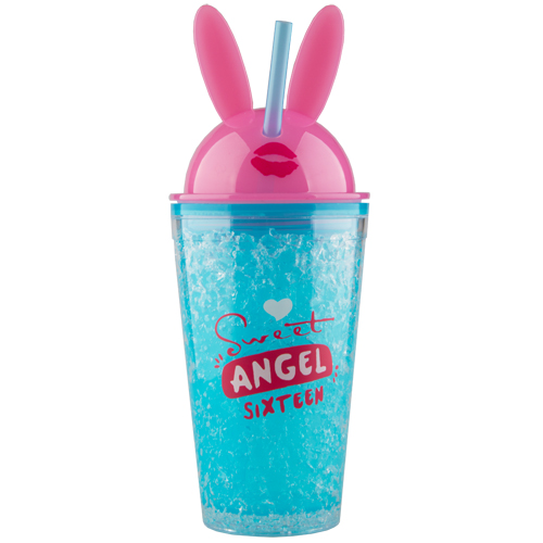 

Стакан для воды FUN с трубочкой Sweet angel 480 мл