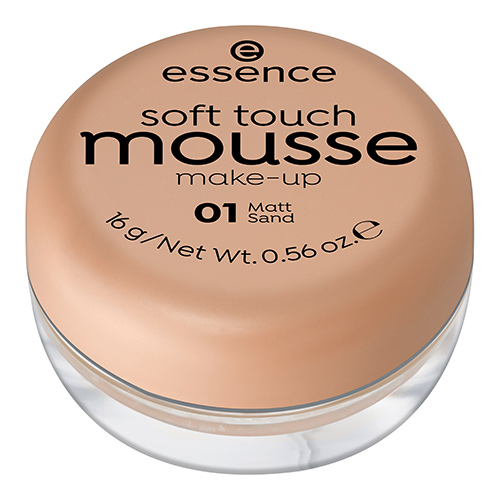 Мусс тональный для лица ESSENCE SOFT TOUCH тон 01 цена и фото