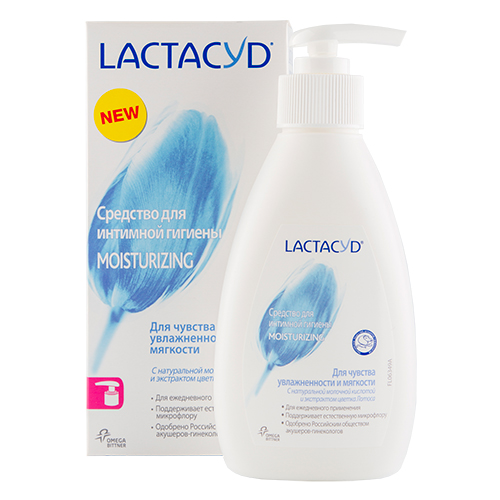 

Средство для интимной гигиены LACTACYD увлажняющее 200 мл