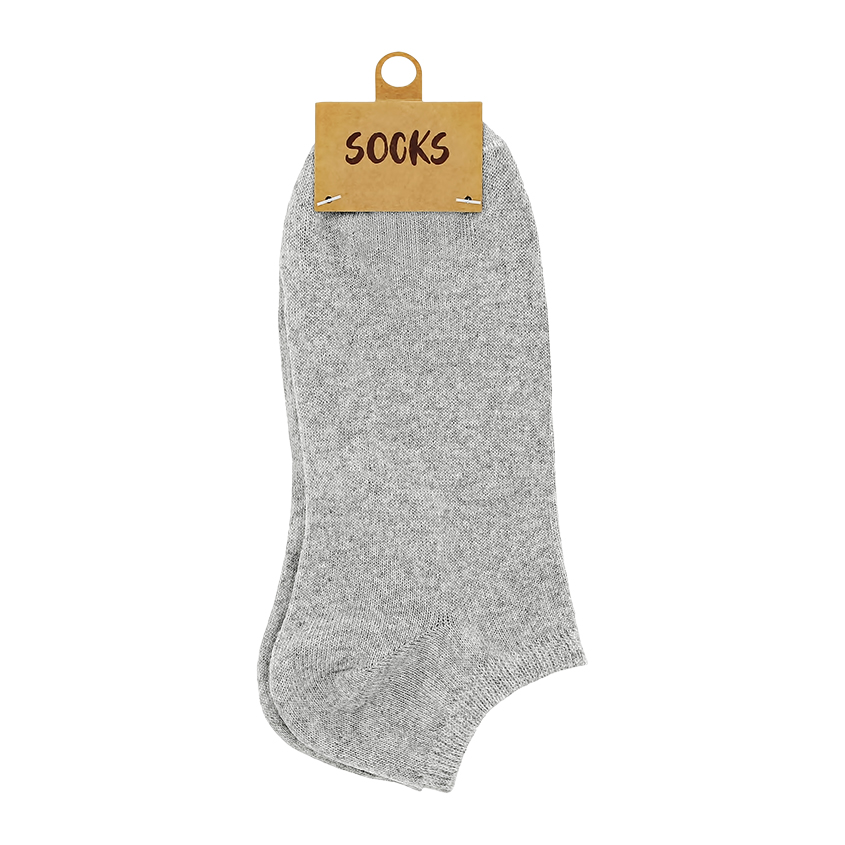 Носки короткие `SOCKS` серые