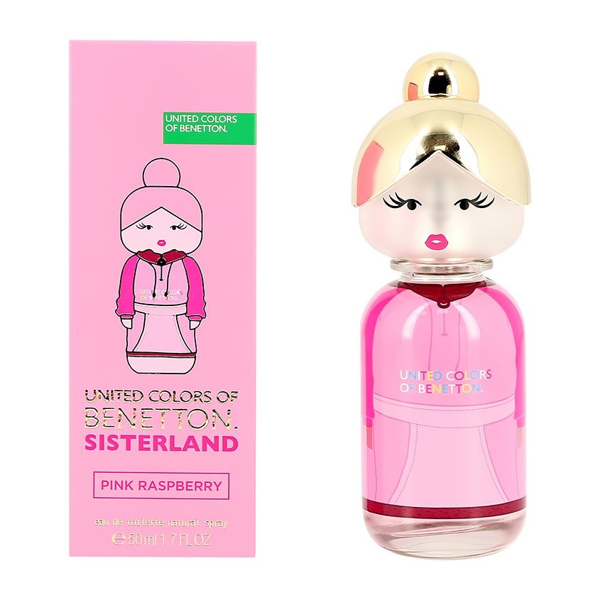 Туалетная вода BENETTON SISTERLAND pink raspberry 50 мл цена и фото