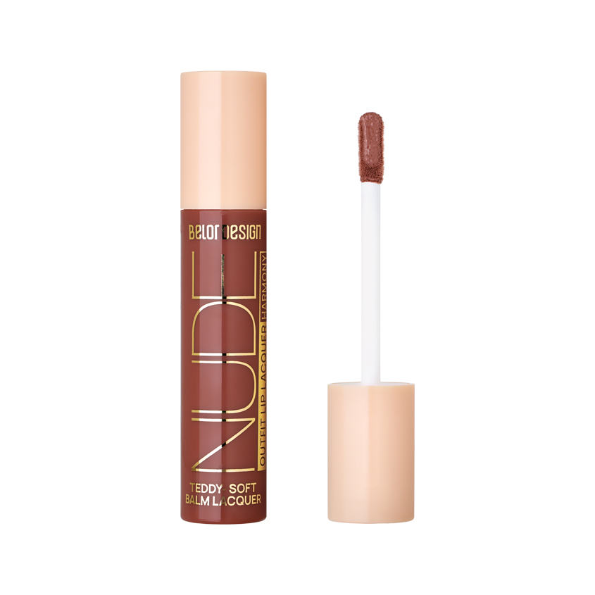 Блеск для губ BELORDESIGN NUDE HARMONY OUTFIT LIP лаковый, тон 28
