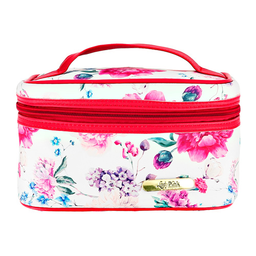 

Косметичка квадратная LADY PINK MUST HAVE LIMITED Flowers