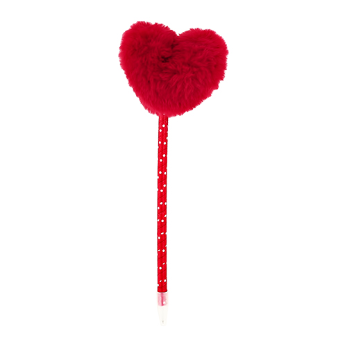 

Ручка FUN HEART red