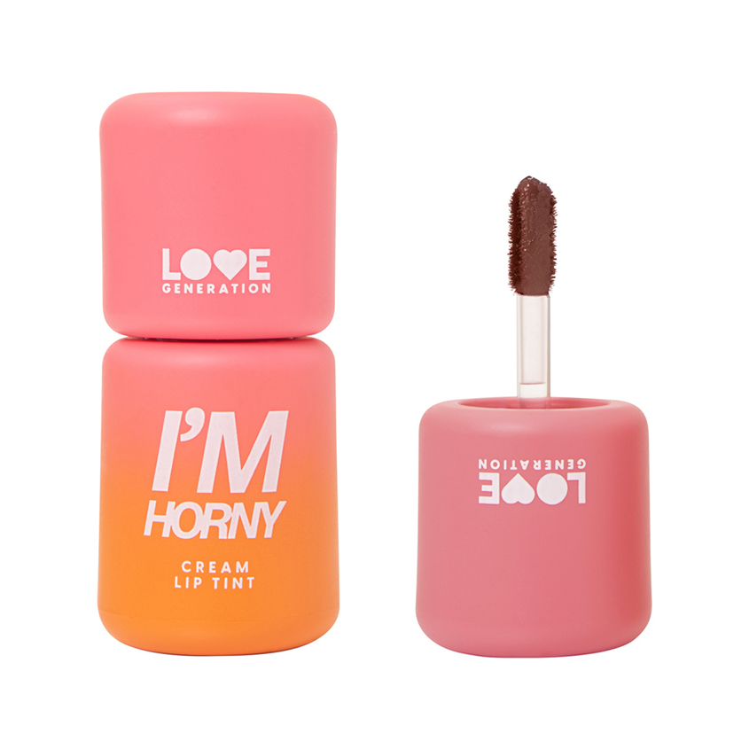 Тинт для губ LOVE GENERATION IAM HORNY M1кремовый тон 06 Chillin caramel