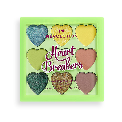 Палетка теней для век I HEART REVOLUTION HEART BREAKERS тон flourish - фото 1