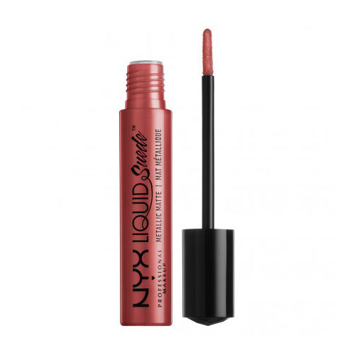 

Помада для губ NYX PROFESSIONAL MAKEUP LIQUID SUEDE CREAM LIPSTICK тон 30 Bella жидкая металлик