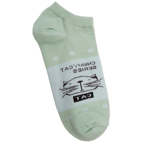 

Носки женские SOCKS Kitty green р-р единый