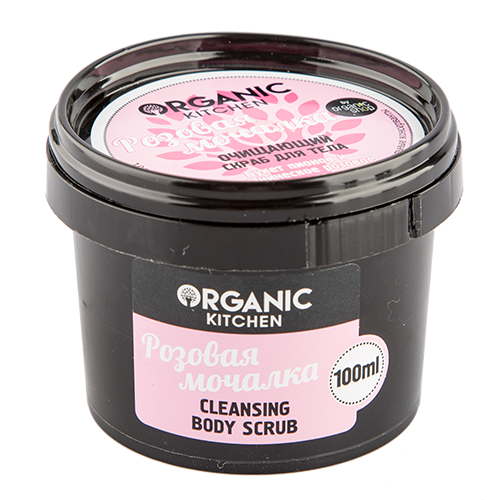 

Скраб для тела ORGANIC KITCHEN Розовая мочалка 100 мл