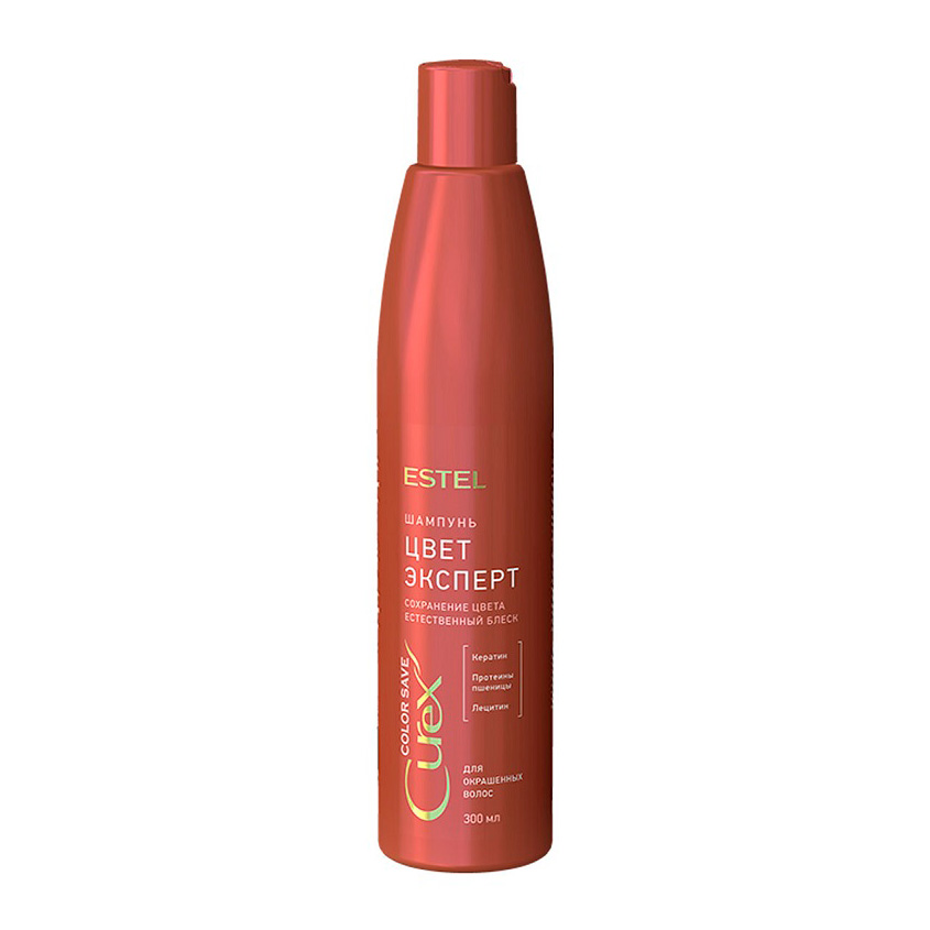 Шампунь для волос ESTEL CUREX COLOR SAVE Цвет-эксперт для окрашенных волос 300 мл шампунь поддержание цвета для окрашенных волос curex color save