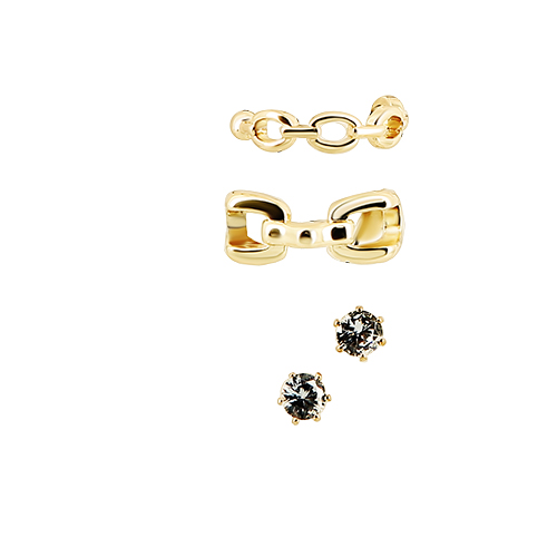 

Серьги каффы LADY PINK MUST HAVE 4 шт