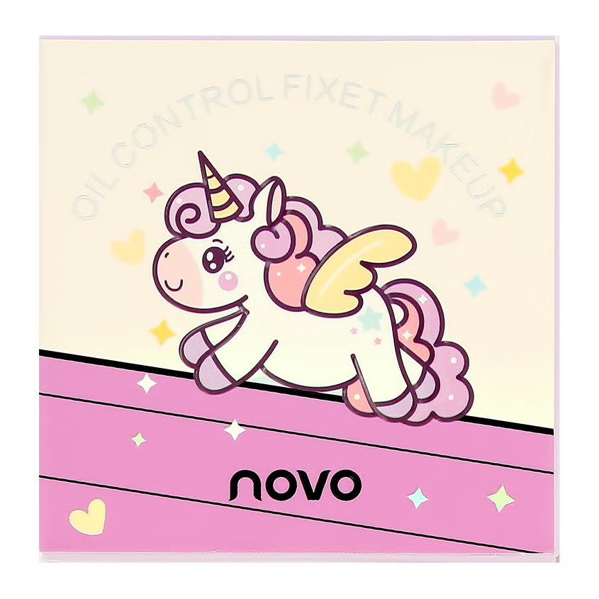 цена NOVO Пудра рассыпчатая для лица NOVO UNICORN тон 04