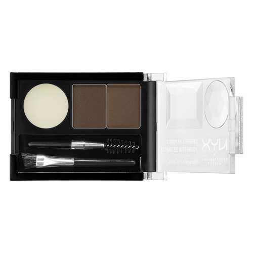 Тени для бровей NYX PROFESSIONAL MAKEUP EYEBROW CAKE POWDER тон 02 Dark brown