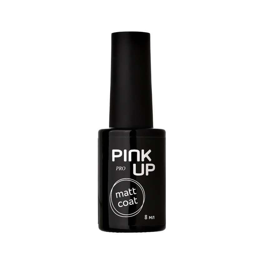 Матовое верхнее покрытие для ногтей PINK UP GEL PRO UV/LED 8 мл