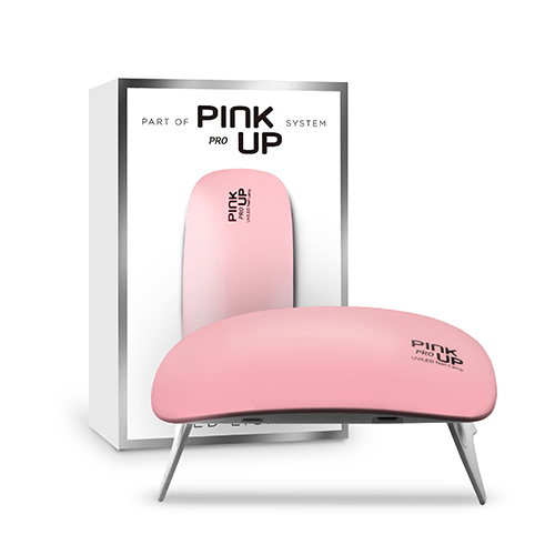 Лампа для полимеризации гель-лака PINK UP PRO UV/LED mini pink