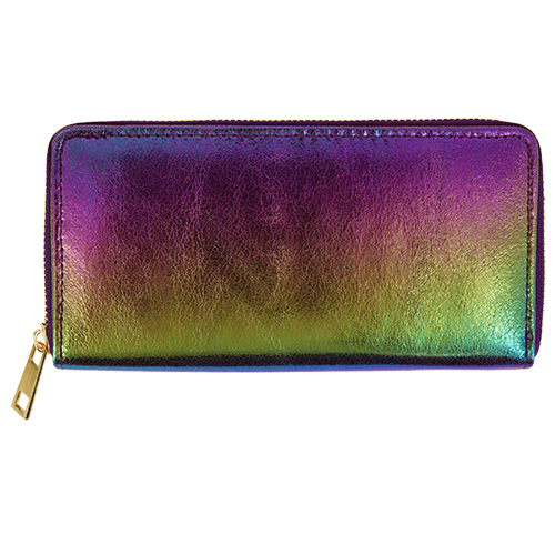 

Кошелек LADY PINK SHINE фиолетовый градиент большой