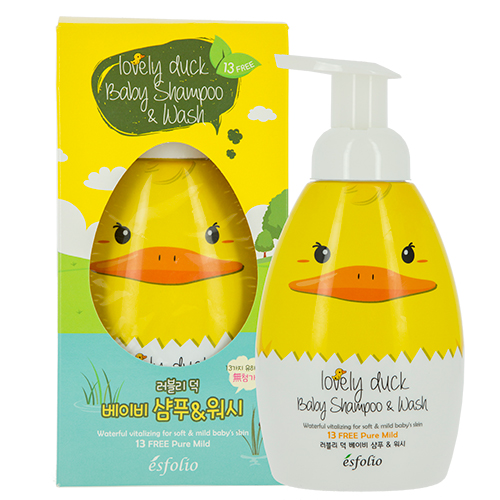 

Шампунь и гель для душа детский ESFOLIO LOVELY DUCK 430 мл